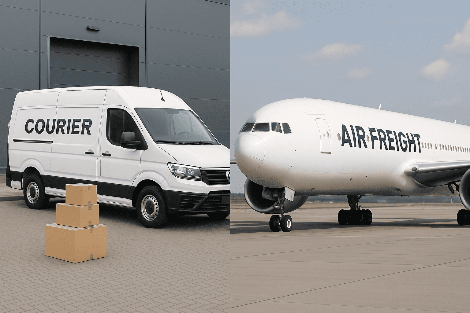 domestic vs international shipping